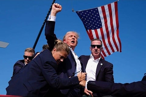 ‘One inch from a potential civil war’ – near miss in Trump shooting is also a close call for American democracy
