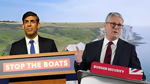 Rishi Sunak and Keir Starmer