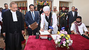 Jishnu Dev Varma sworn in as new Telangana governor