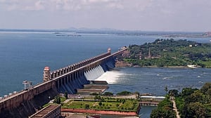 Tungabhadra dam in Karnataka