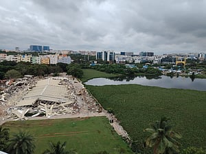 HYDRA reclaim 43 acres of encroached land in Hyderabad