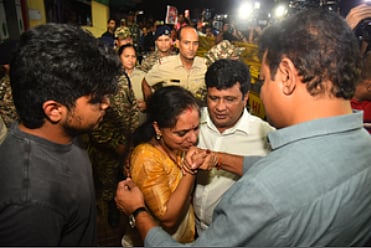 BRS MLC Kavitha walks out of Tihar jail, says she was jailed only because of politics