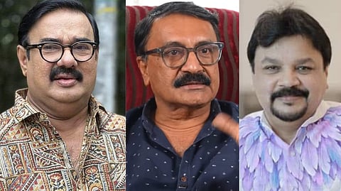 Maniyanpilla Raju, VK Prakash and Edavela Babu 