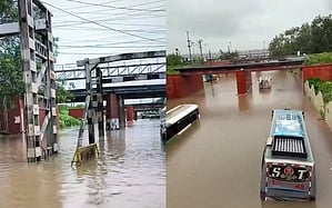 At least 9 dead in Andhra Pradesh as heavy rains cause landslides and flooding