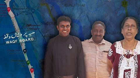 Assistant Vicar Antony Thomas, Joseph Benny and Shyni Martin