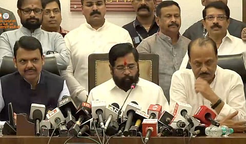 Maharashtra polls: People rejected negative politics, says Eknath Shinde

