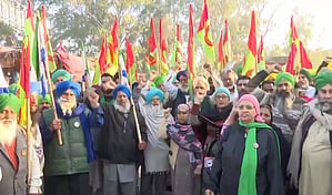 Security beefed up in Haryana border as farmers set to march on foot towards Delhi 