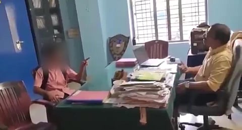 Screengrab of the video