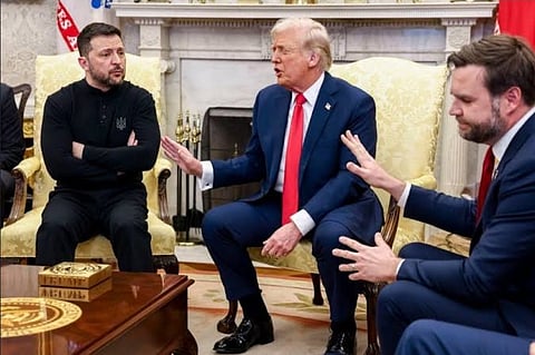 Meeting between Zelensky and Trump