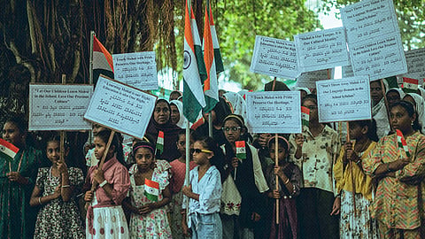 Protests in Minicoy