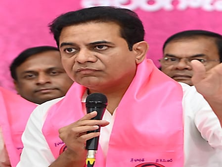 Bharat Rashtra Samithi (BRS) working president K.T. Rama Rao