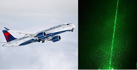 Laser beam interferes with landing flight for third time in Chennai

