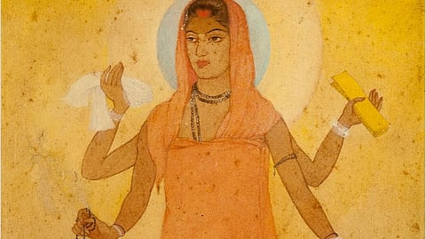 Bharat Mata, painting by Abanindranath Tagore