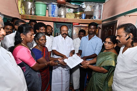 Ajith Kumar custodial death: TN govt hands over job, land and Rs 5 lakh to family

