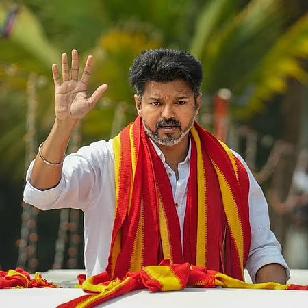  Tamilaga Vettri Kazhagam (TVK), led by actor-politician Vijay