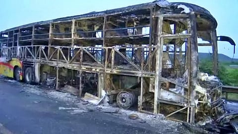 Kurnool bus fire: Forensic report confirms bike rider was drunk
