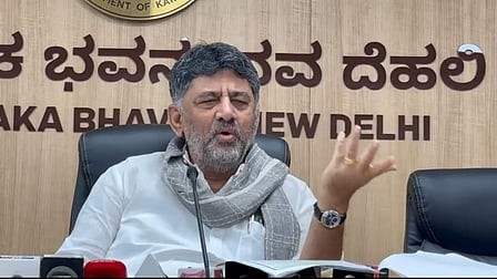  Karnataka Chief Minister D.K. Shivakumar