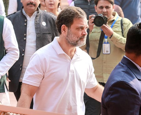 Leader of the Opposition Rahul Gandhi