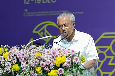 CM Pinarayi at IFFK closing ceremony