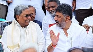 Karnataka Chief Minister Siddaramaiah & Deputy Chief Minister D.K. Shivakumar 