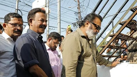 Image featuring Major Ravi and Suresh Gopi 