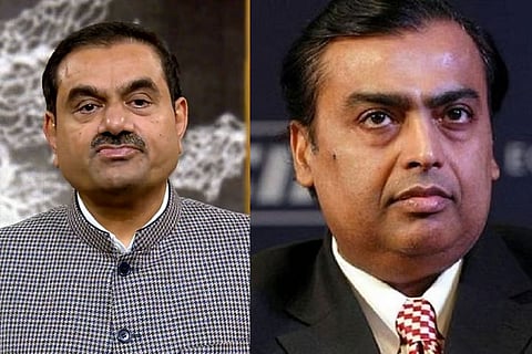 Gautam Adani and Mukesh Ambani