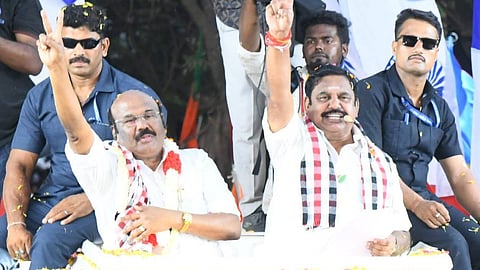 DMK-AIADMK row: EPS makes sexists remarks on Kanimozhi, DMK demands ECI action
