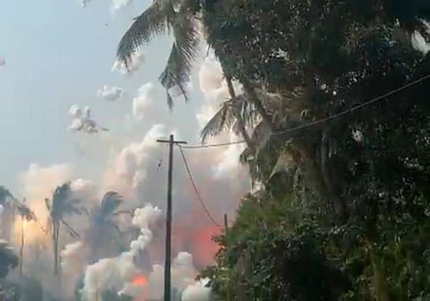 Explosion at fireworks unit near Thrissur kills 4, over 40 injured