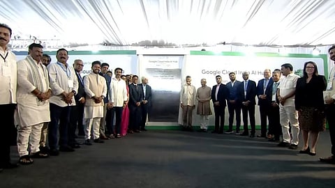 Foundation laying for Google data centre in Visakhapatnam