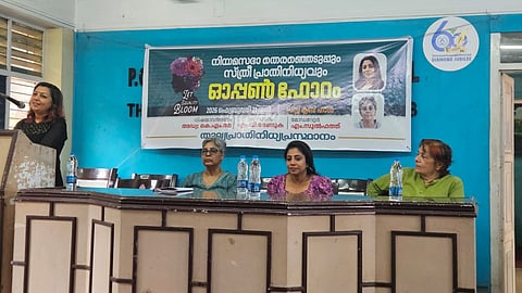 Equal Representation Movement members during an open discussion they conducted on February