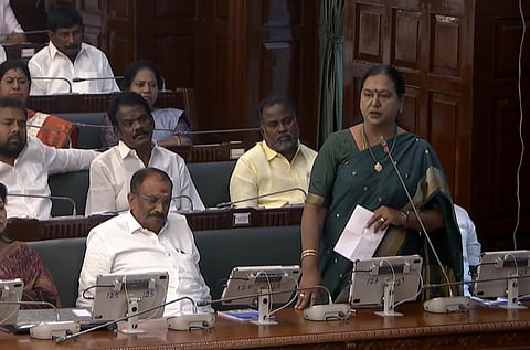 ‘Nothing more shameful’: DMDK gen sec Premallatha Vijayakant accuses TVK of horse trading  