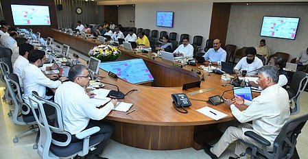 Andhra Pradesh Chief Minister N. Chandrababu Naidu 