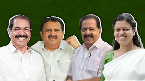 Sunny Joseph, K Muraleedharan, Ramesh Chennithala and  Bindu Krishna