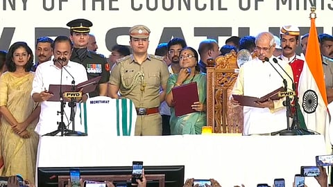 Congress leader VD Satheesan takes oath as Kerala CM with 20-member cabinet
