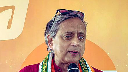 Senior Congress leader Shashi Tharoor