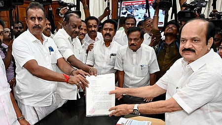 AIADMK rebellion loses steams, dissidents support EPS as elected floor leader