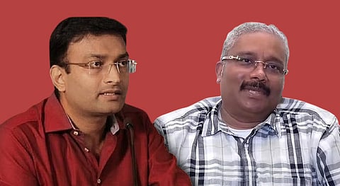 IAS officers N Prasanth and B Ashok