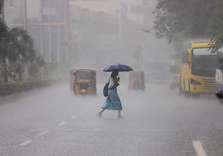 Heavy rain likely in 10 TN districts; heat, humidity to persist