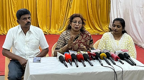 TN BJP leader accuses Annamalai of silencing her in Tiruchi Suriyaa audio row 
