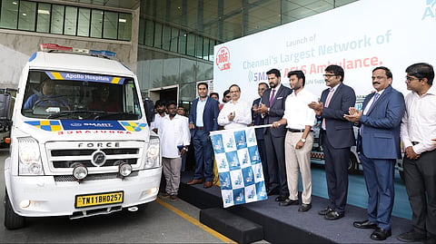 Apollo Hospitals launches Chennai's Largest Network of SMART Advanced Cardiac Life Support (ACLS) Ambulances