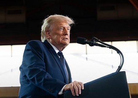 US President Donald Trump