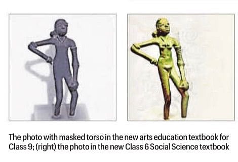 NCERT turns Dancing Girl ‘sanskari’, covers nude torso in class 9 text
