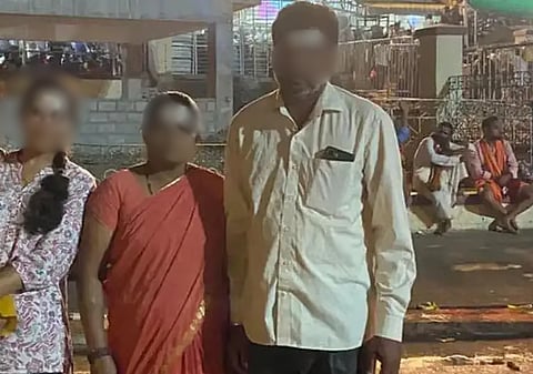 The deceased Shivanna (54), his wife Nagarathna (48) and their 21-year-old daughter Rakshitha.