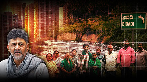 Ground Report: Bidadi farmers resist AI city land acquisition after years under red zone