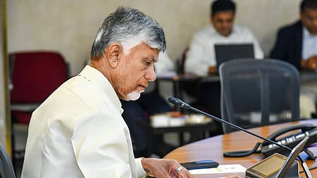 Andhra Pradesh Chief Minister N. Chandrababu Naidu