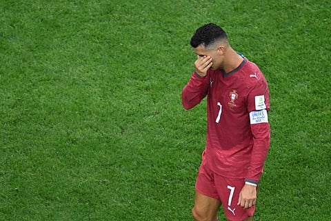 A stoic Cristiano Ronaldo exits last World Cup with 'clear conscience' after Portugal loses to Spain