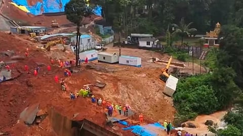 Image featuring the Kalladi landslip site 