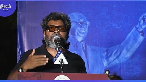 Pa Ranjith at Neelam Social’s protest in solidarity with CJP