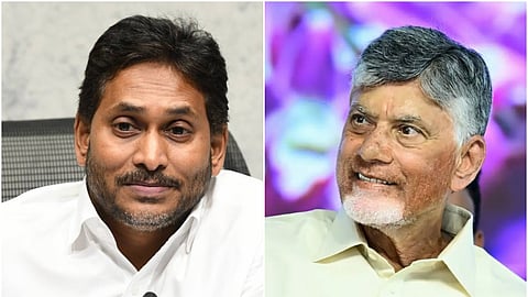 YS Jagan Mohan Reddy, N Chandrababu Naidu 