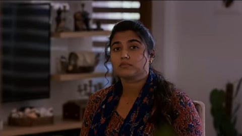 Vismaya Mohanlal from a scene in Thudakkam
